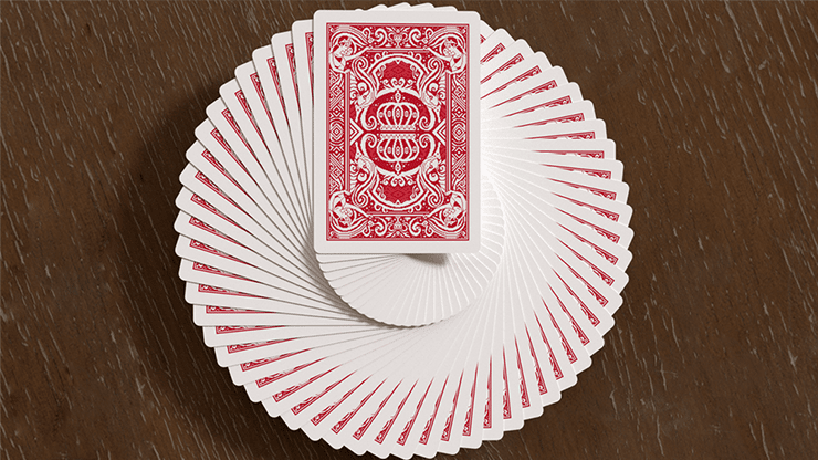 PlayingCardDecks.com-Pixel Kingdom Red Playing Cards USPCC