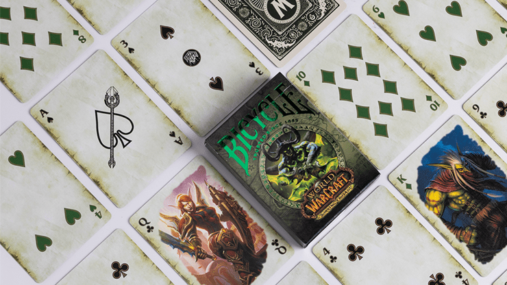 PlayingCardDecks.com-Warcraft Bicycle Playing Cards 3 Deck Set