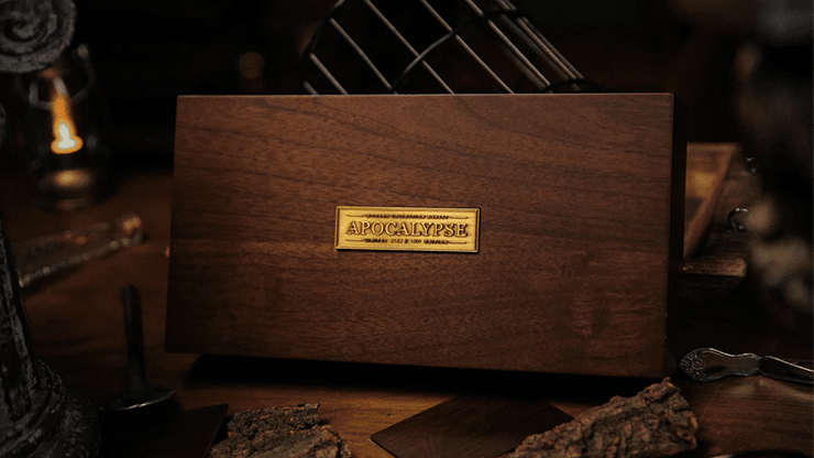 PlayingCardDecks.com-Apocalypse Bicycle Wooden Box Set (3 Decks & 3 Coins) Playing Cards