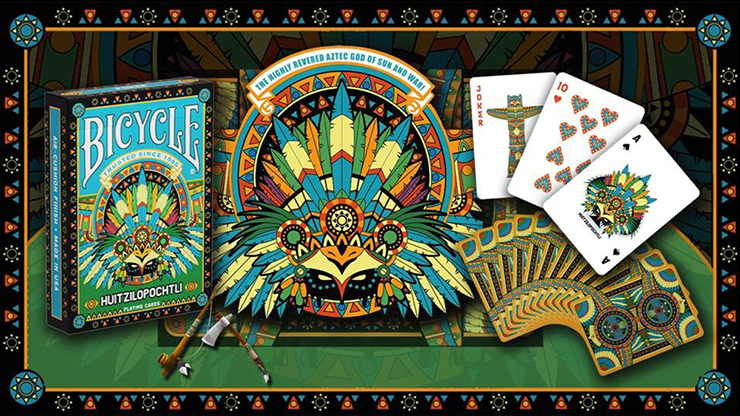 PlayingCardDecks.com-Huitzilopochtli Bicycle Playing Cards