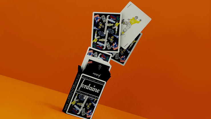 PlayingCardDecks.com-Fontaine Guess Sticker Playing Cards USPCC