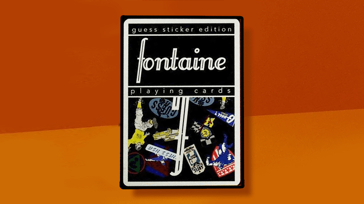 PlayingCardDecks.com-Fontaine Guess Sticker Playing Cards USPCC