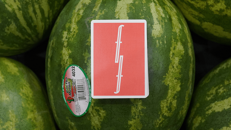 PlayingCardDecks.com-Fontaine Watermelons Playing Cards USPCC