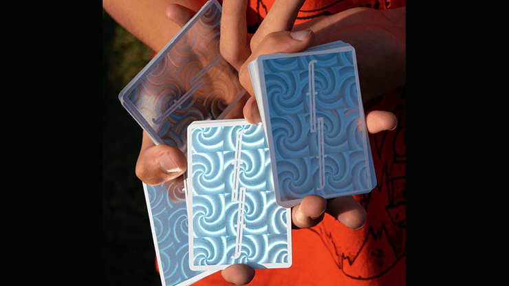 PlayingCardDecks.com-Fontaine Spiral Holo Playing Cards LPCC