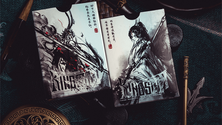 PlayingCardDecks.com-The Monkey King 2 Deck Collectors Set Playing Cards