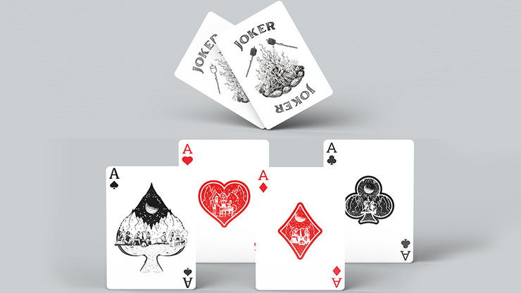 Bonfires Green by Adam Wilber and Vulpine - includes Card Magic Course