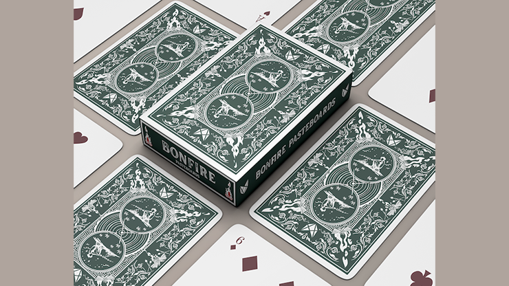 Bonfires Green by Adam Wilber and Vulpine - includes Card Magic Course