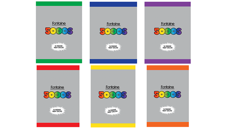 PlayingCardDecks.com-Fontaine 5000s Blind Pack Playing Cards USPCC