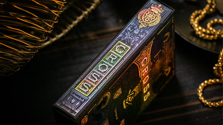 The Cross Golden Grace Foiled Edition Playing Cards