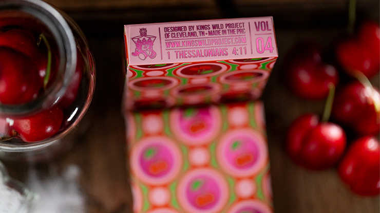 Cherry Pi Playing Card by Kings Wild Project
