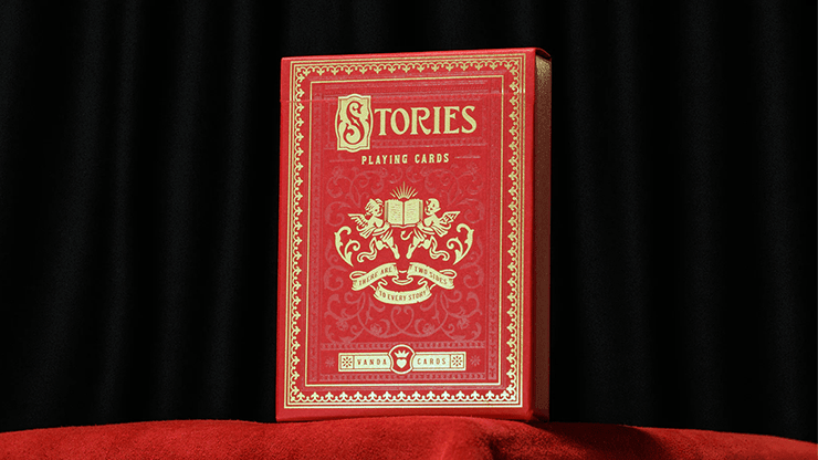 PlayingCardDecks.com-Stories Vol.1 Red Playing Cards USPCC