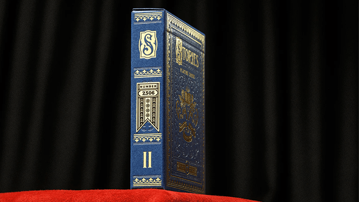 PlayingCardDecks.com-Stories Vol 2 Blue Playing Cards USPCC