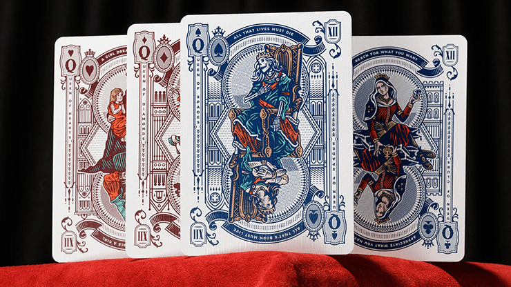 PlayingCardDecks.com-Stories Vol 2 Blue Playing Cards USPCC