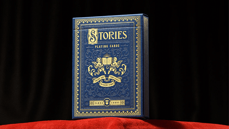 PlayingCardDecks.com-Stories Vol 2 Blue Playing Cards USPCC