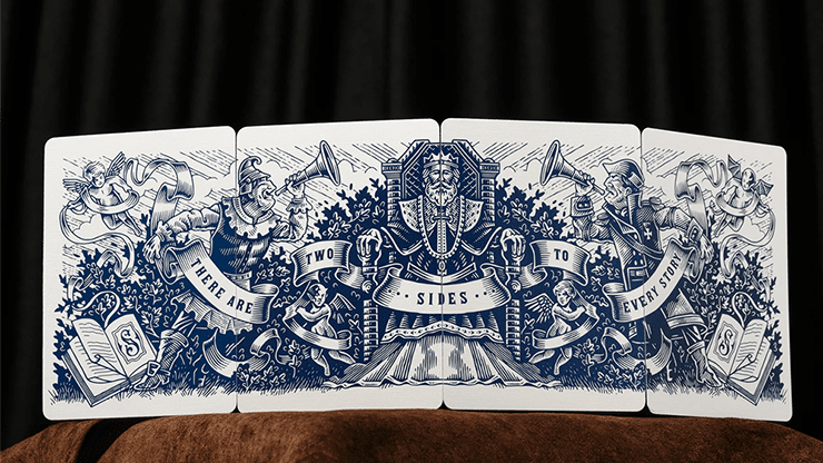 PlayingCardDecks.com-Stories Vol. 3 Green Playing Cards USPCC