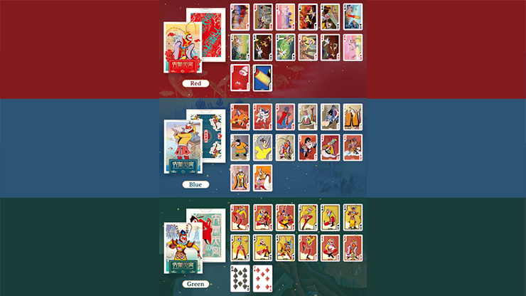 The Monkey King Playing Cards Deluxe Hall Box KSPC