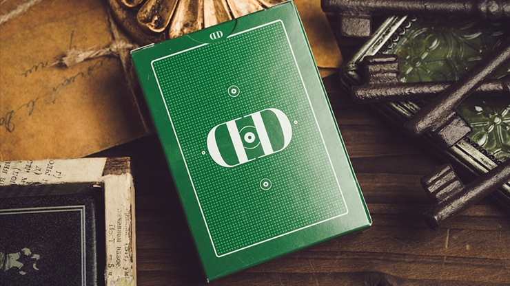 Smoke & Mirrors V9 Green Edition Playing Cards USPCC