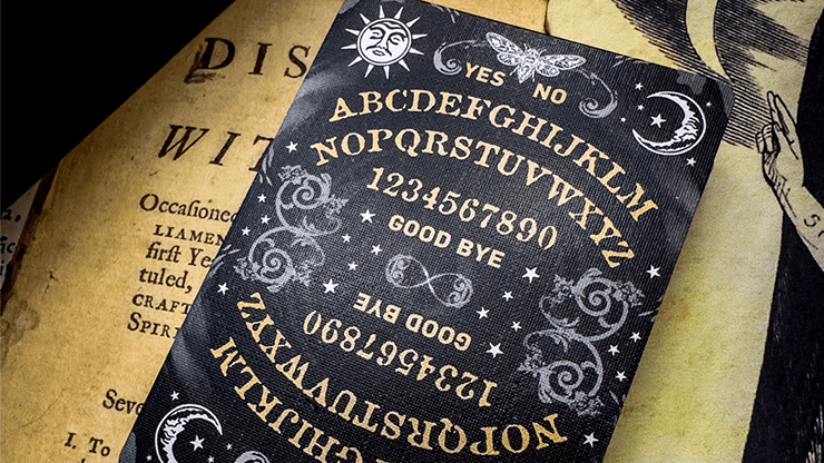 PlayingCardDecks.com-Divination Black Playing Cards by Midnight Cards LPCC