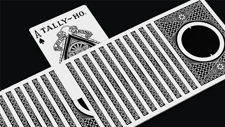 Orbit Tally Ho Circle Back Black Playing Cards