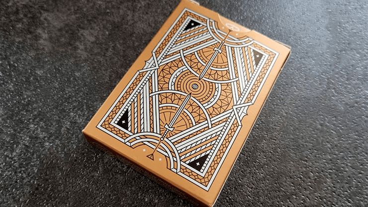 PlayingCardDecks.com-Damokles Cuprum Playing Cards USPCC