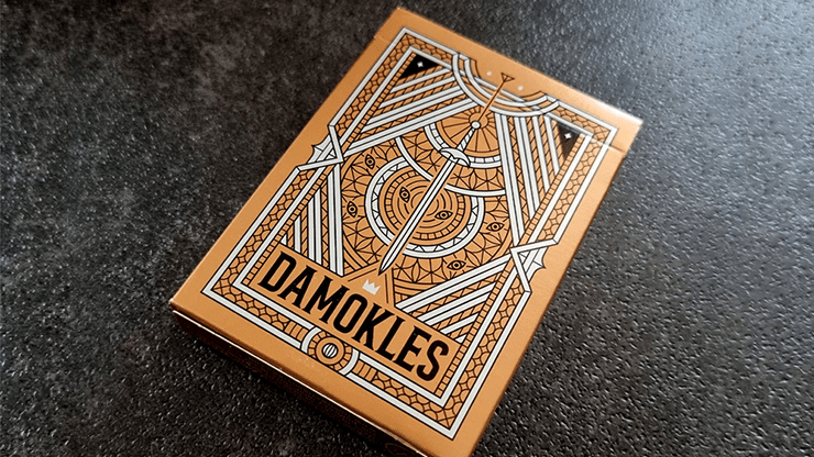 PlayingCardDecks.com-Damokles Cuprum Playing Cards USPCC
