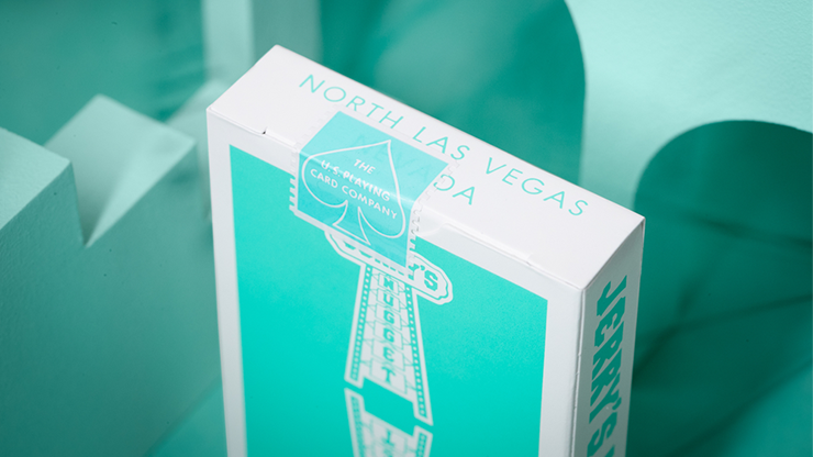 Jerry's Nugget Monotone Tiffany Blue Playing Cards USPCC