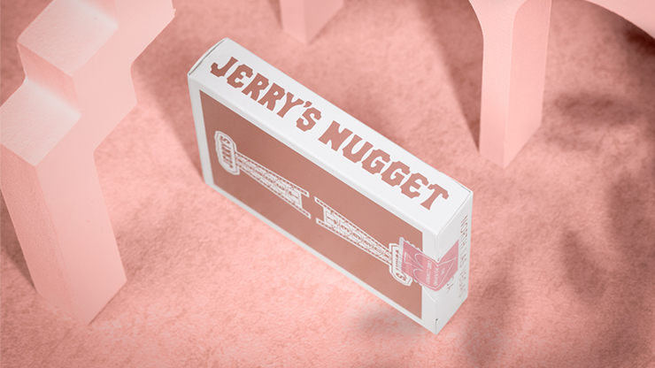 Jerry's Nugget Monotone Rose Gold Playing Cards USPCC