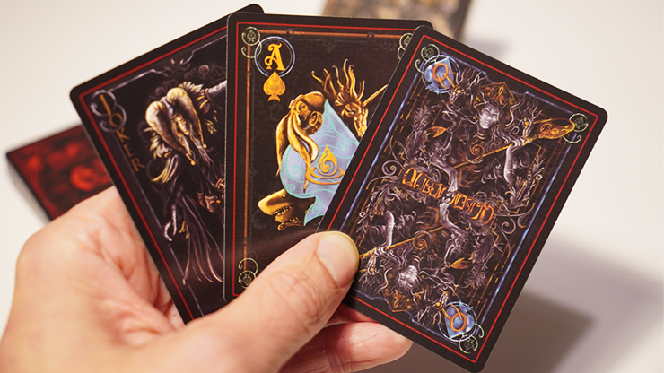 Elements Playing Cards Red WJPC