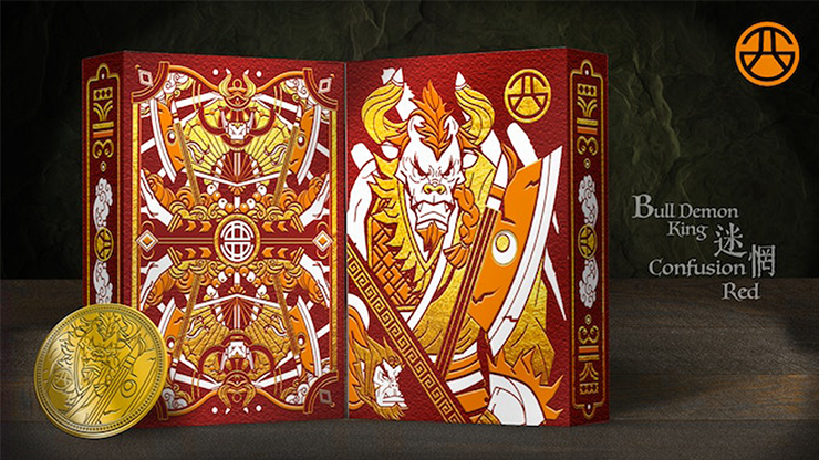 Bull Demon King Craft Confusion Red Playing Cards