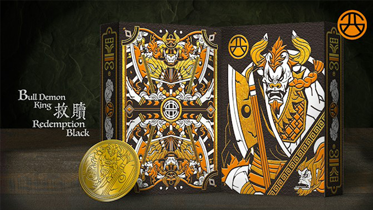 Bull Demon King Craft Redemption Black Playing Cards