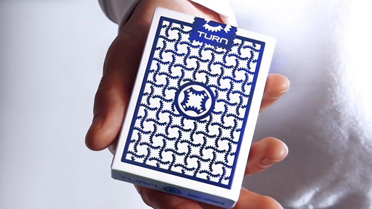 TURN Blue Playing Cards by Mechanic Industries