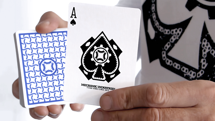 TURN Blue Playing Cards by Mechanic Industries
