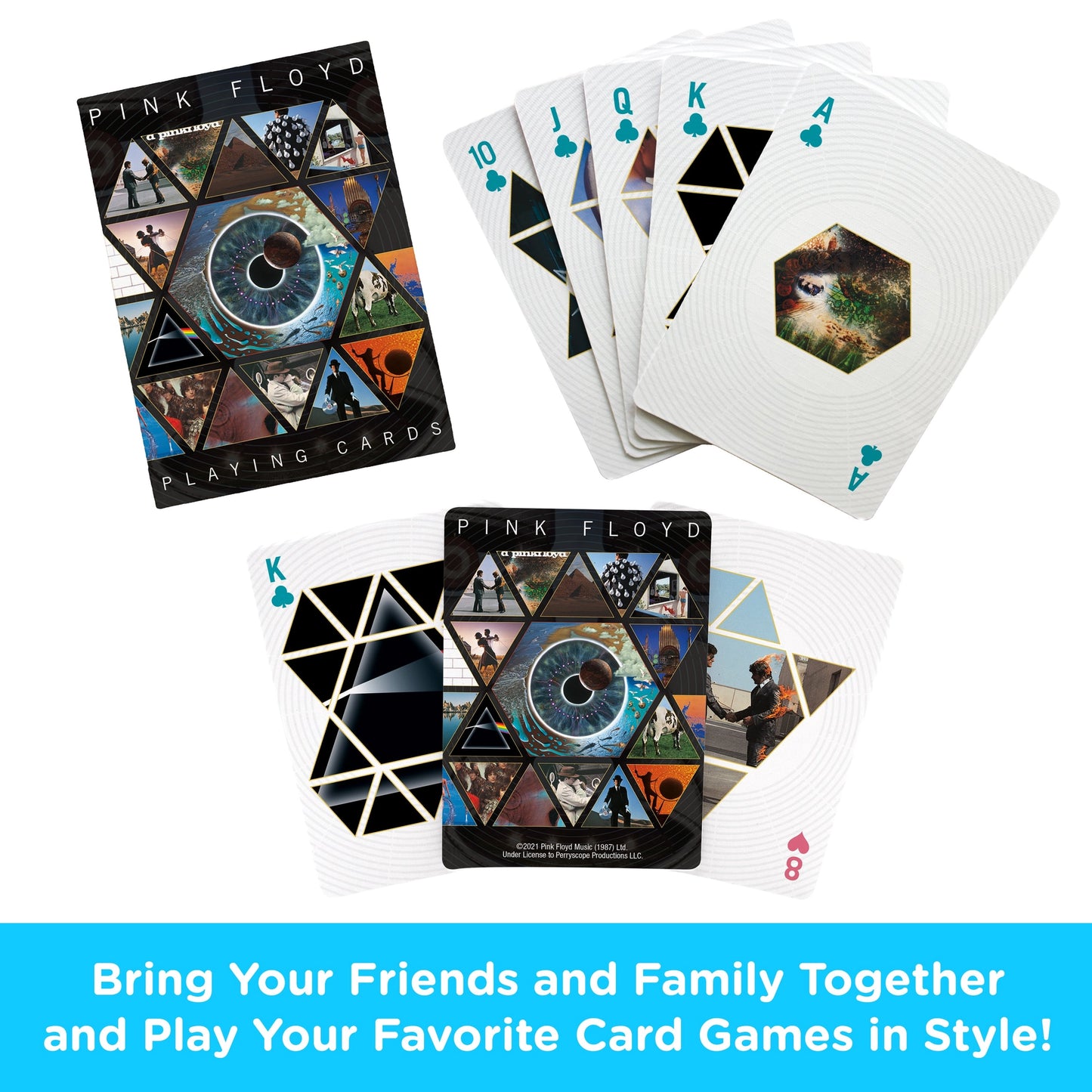 Pink Floyd Playing Cards by Aquarius - A Psychedelic Card Experience
