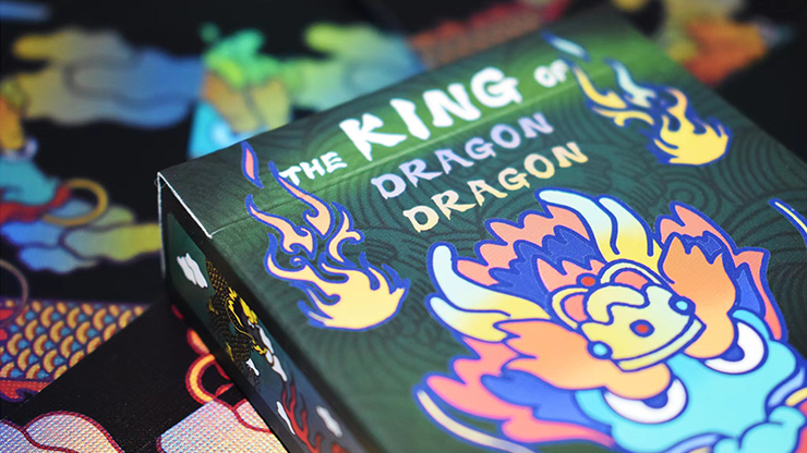 The King of Dragon Holographic Playing Cards