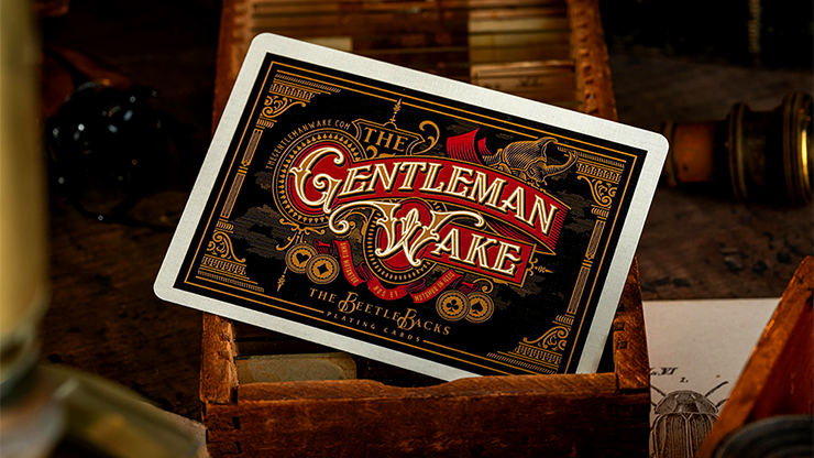 The Beetle Backs Playing Cards - Cobalt Edition