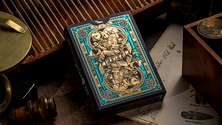 The Beetle Backs Playing Cards - Cobalt Edition