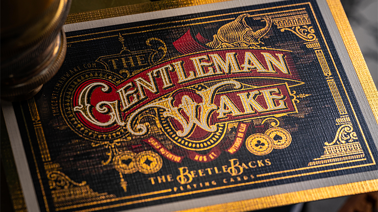 The Beetle Backs Playing Cards - Prestige Limited Edition (Black)