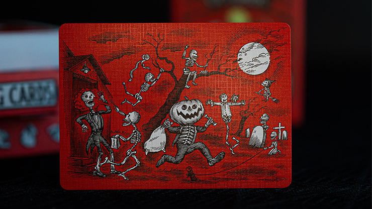 Fulton's October Red Edition Playing Cards