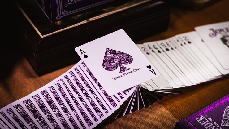 Wonder Playing Cards - Royal Purple Edition by Wondercraft