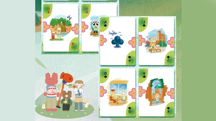 Early Summer Trip Playing Cards - MPC