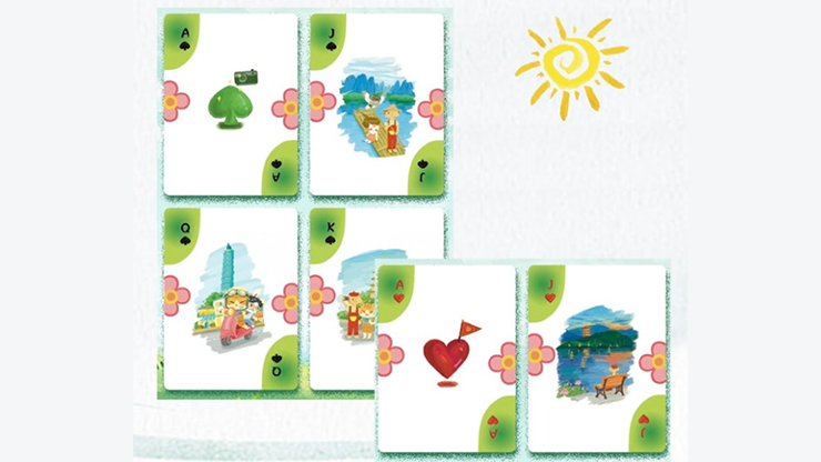 Early Summer Trip Playing Cards - MPC