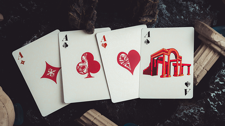 Atlantis Fire Playing Cards