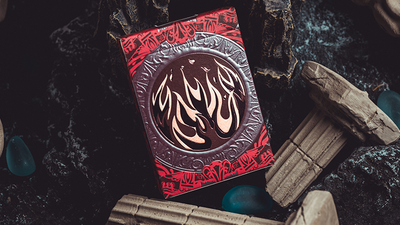 Atlantis Fire Playing Cards