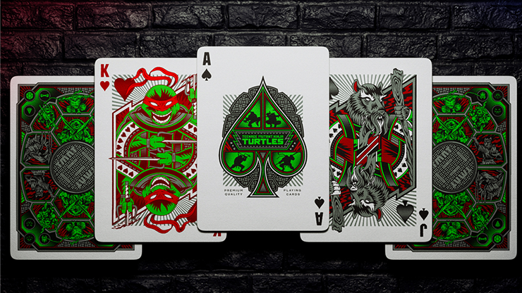 Teenage Mutant Ninja Turtles Playing Cards by Theory 11 - Cowabunga!