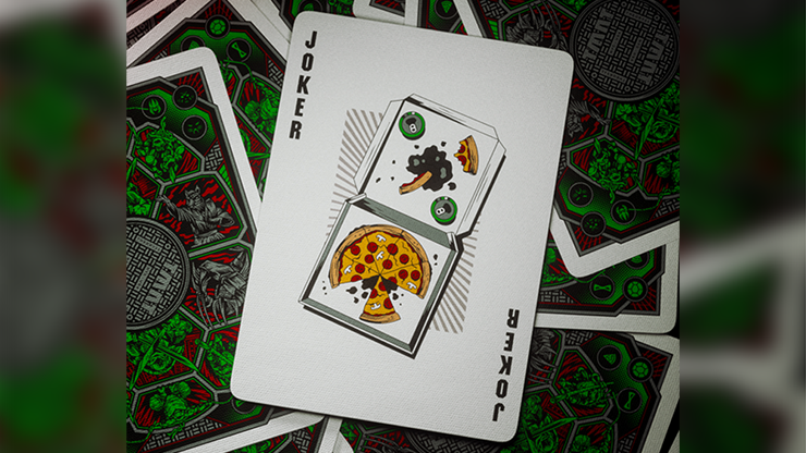 Teenage Mutant Ninja Turtles Playing Cards by Theory 11 - Cowabunga!