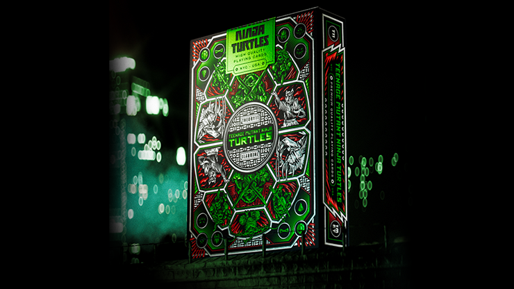 Teenage Mutant Ninja Turtles Playing Cards by Theory 11 - Cowabunga!