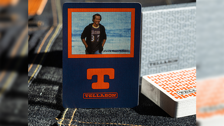 Tellason Jeans Playing Cards in Denim Box USPCC