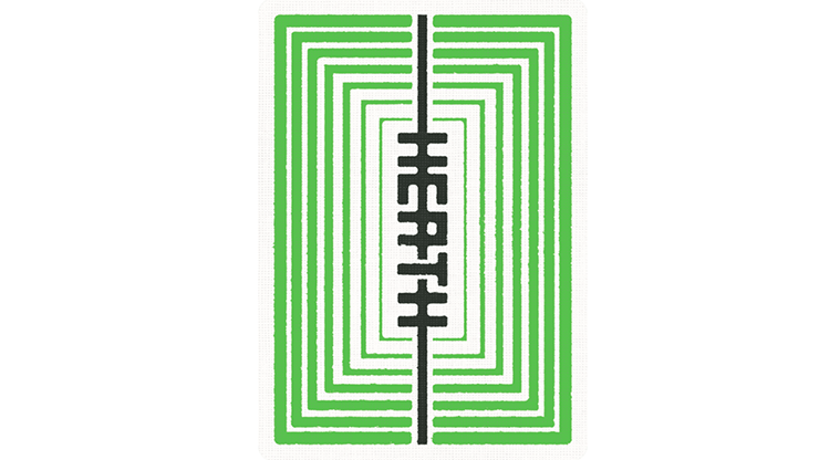 Heath Back Playing Cards by Lennart Green