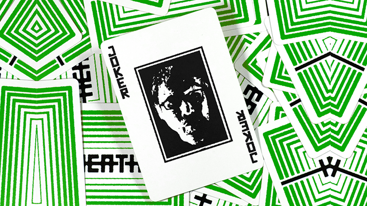 Heath Back Playing Cards by Lennart Green