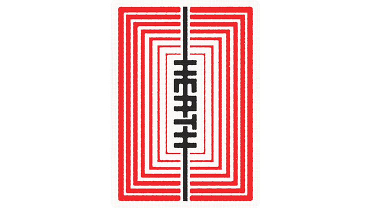 Heath Back Playing Cards Red Edition USPCC